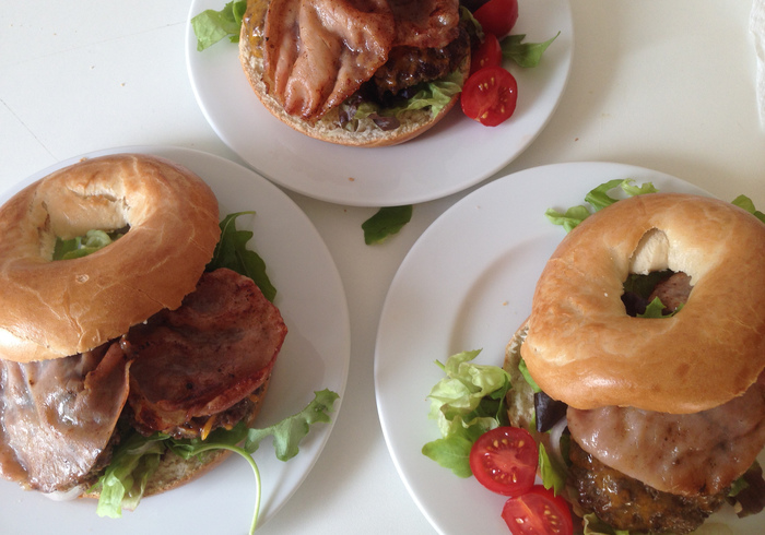 Bacon cheese burgers 15