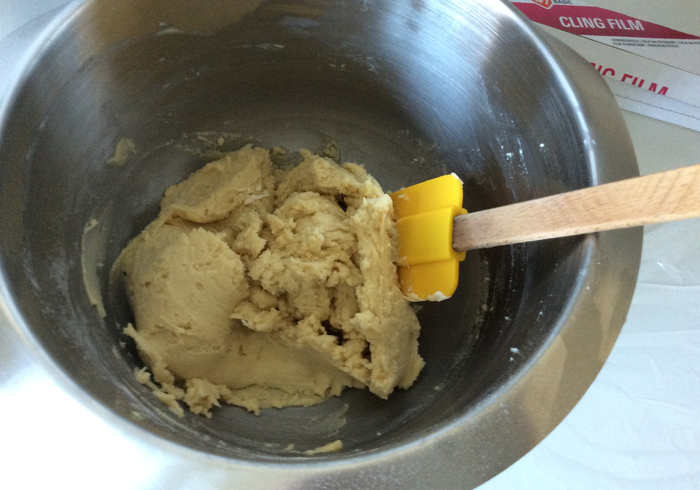 Shortbread with chocolate 05