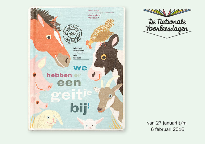 We hebben er een  geitje bij homepage