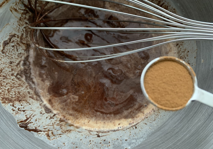 Chocolate amaretto truffels 05