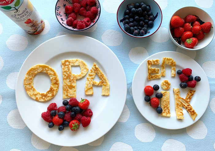 Opadag pannenkoek sidepicll