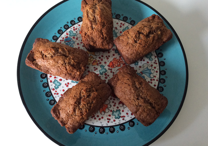 Mini bananen brood 13