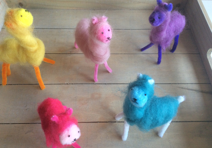 Kerst lamas sidepicll