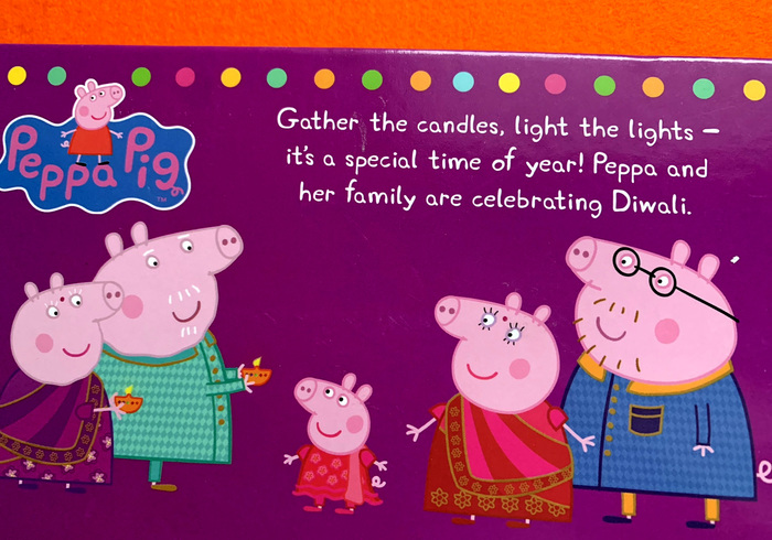 Peppa's diwali sidepicll