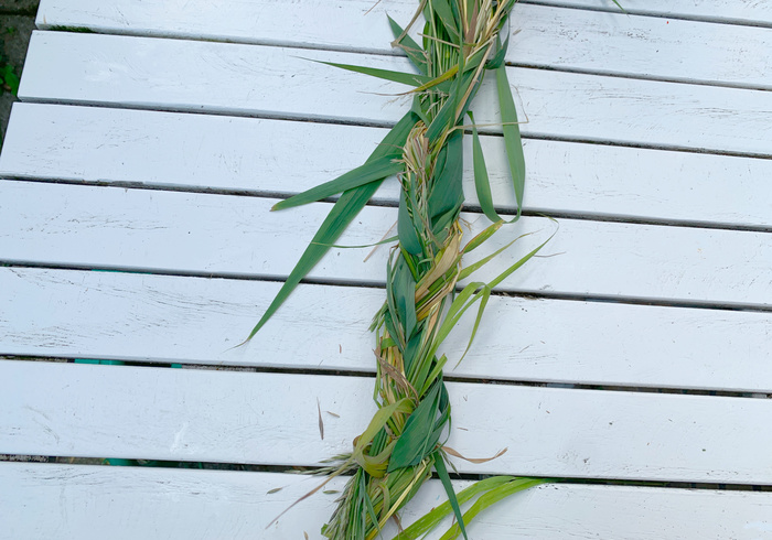 Gras krans 05