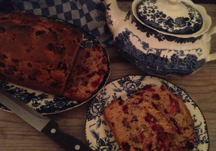 Cranberry walnut bread promo