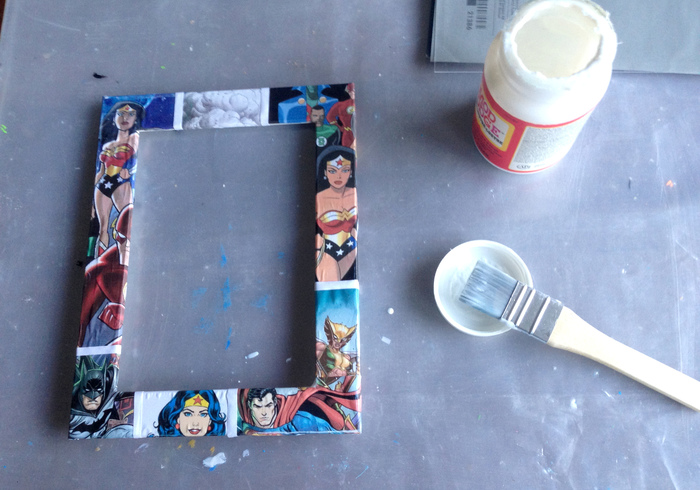 Super woman picture frame 07
