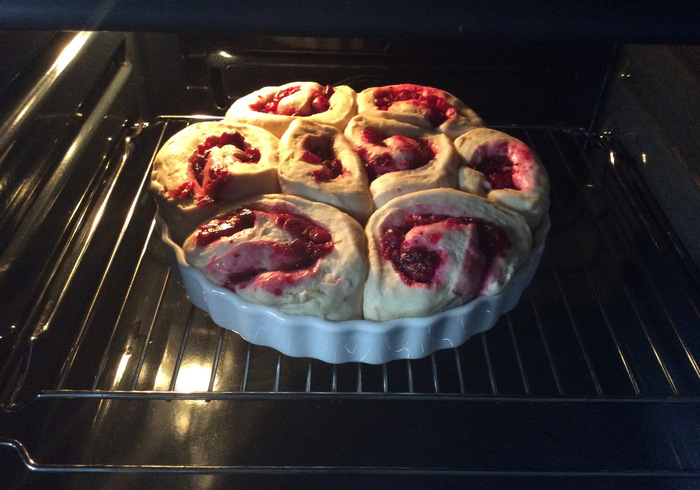 Cranberry buns 23
