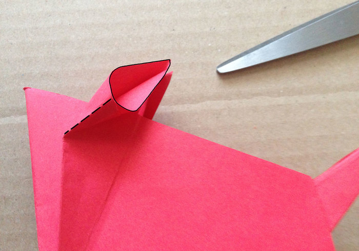 Origami muis 24