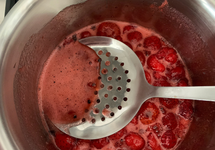 Aardbeien melk 06