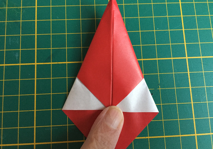 Origami paddenstoel 11