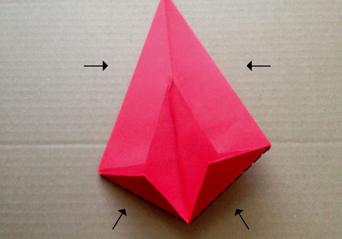 Origami muis 18