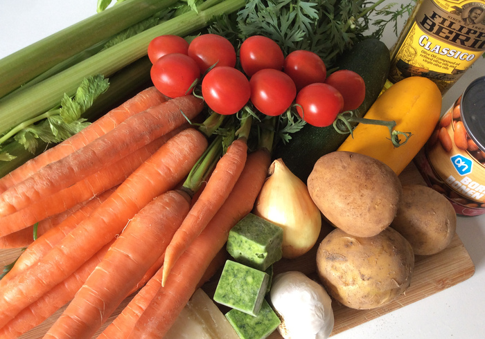 Zuppa di verdure sidepic