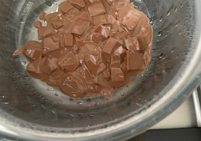 Dubbel choc .pindakaas koekjes 11