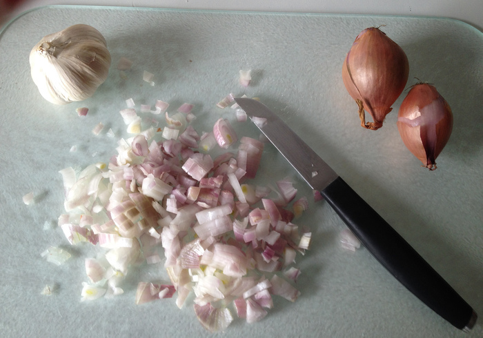 Parmesan mushroom risotto 01