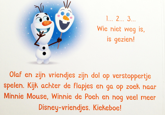 Verstoppertje disney vriendjes sidepicll