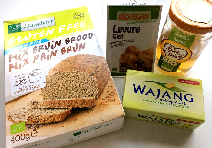 Damhert glutenvrije bruinbroodmix