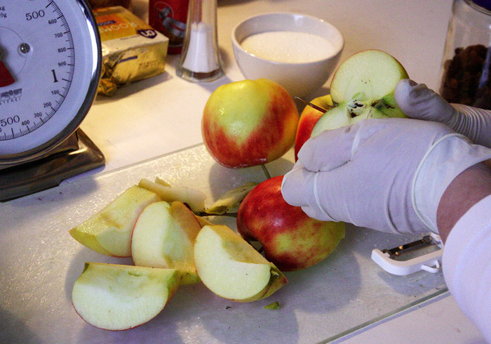 Appel kruimel 7