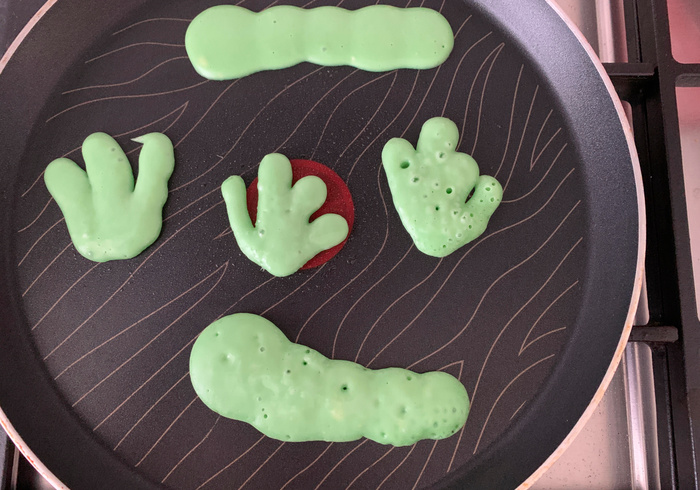 Pancake art jarig 13