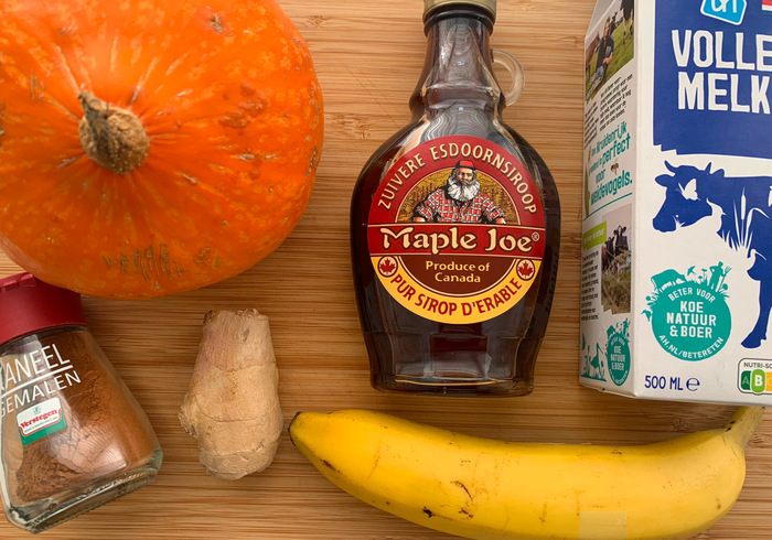 Pompoen smoothie sidepic