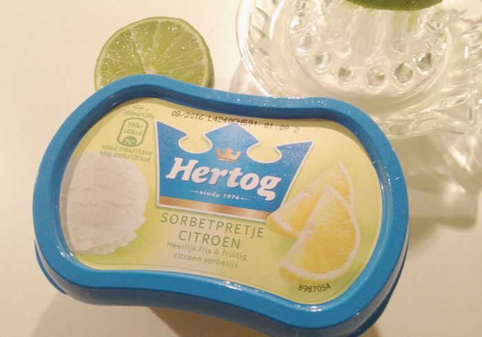 Nieuwjaars cocktail  sidepicll