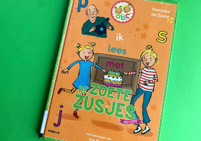 Ik lees met de zoete zusjes homepage