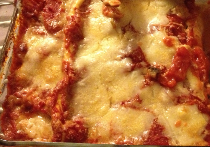 Vegetarische lasagne 14