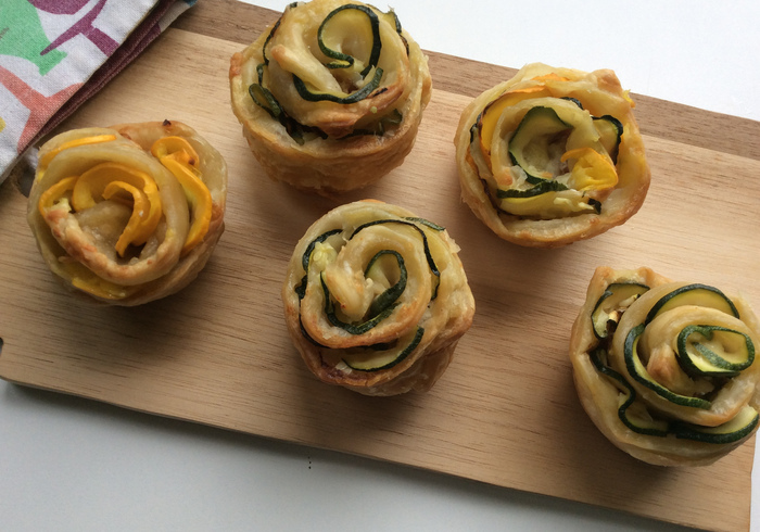 Courgette roses home