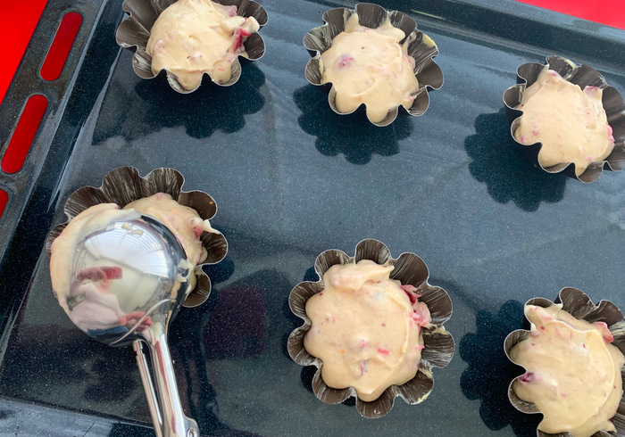 Cranberry muffins 16