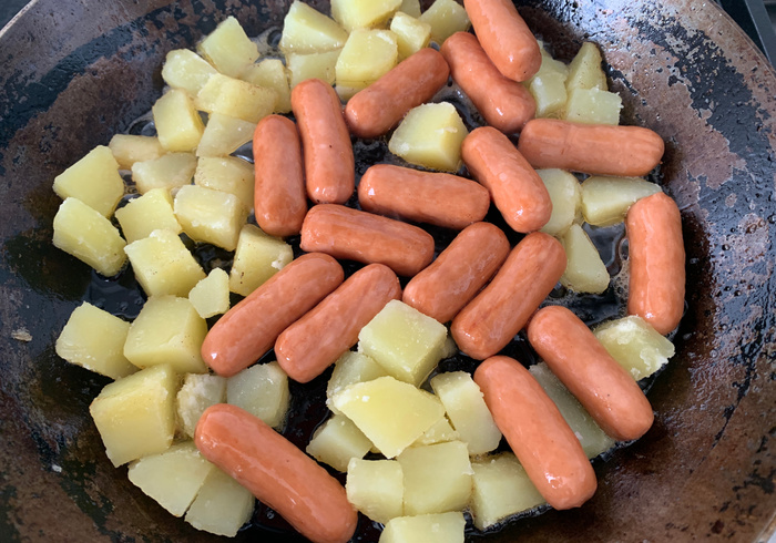 Worstjes aardappel appel hussel 15