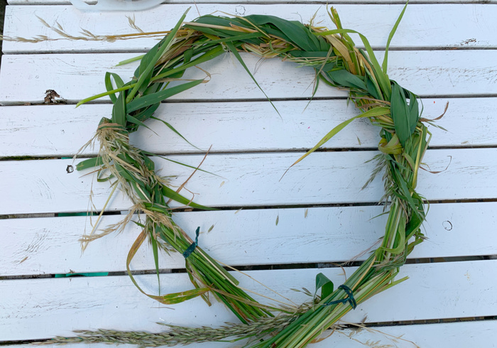 Gras krans 06