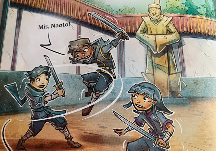 De ninja's en het geheim 01