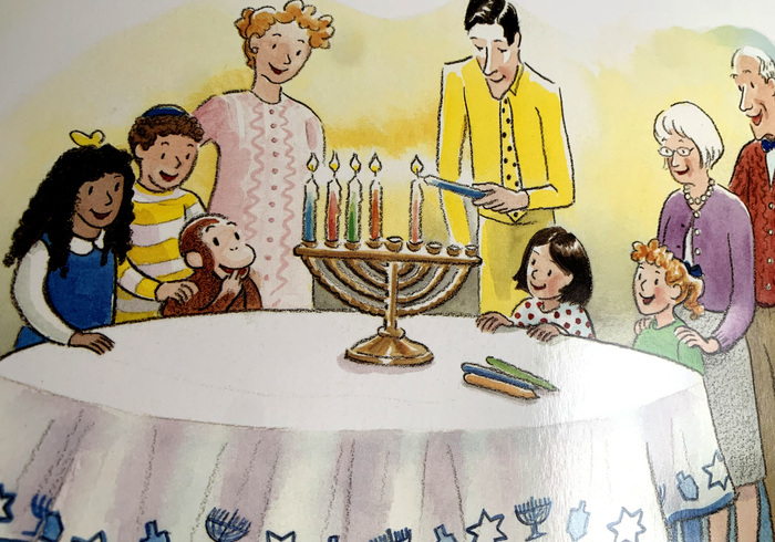 Happy hanukkah curious george 03
