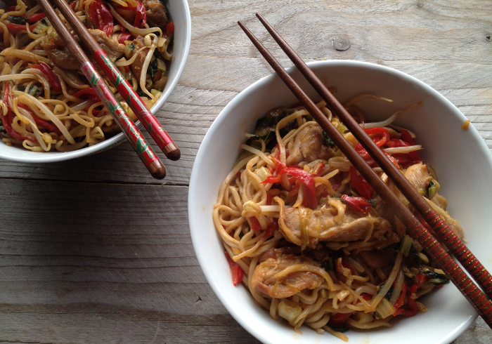 Chow mein sidell