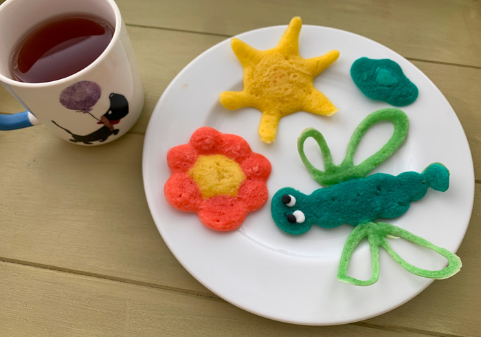 Pancake art jarig sidepicll