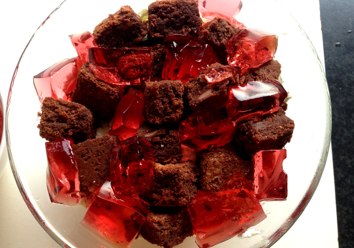 Strawberry trifle 16