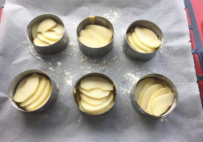 Appel amandel cakejes 09