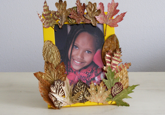 Autumn picture frame home