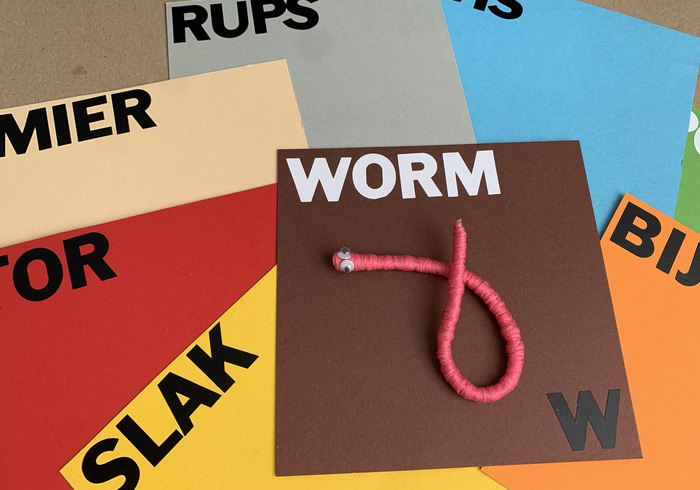 Vlinder worm sidepicll