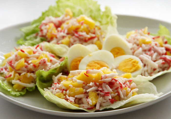 Caribische salade home