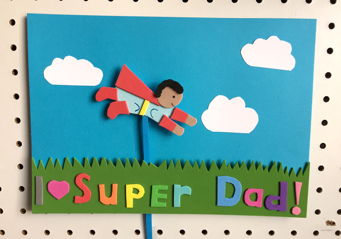 Super dad home