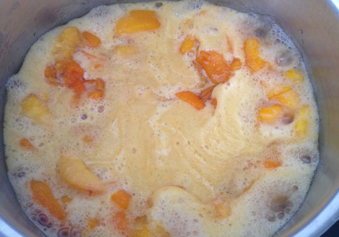 Apricot peach jam 08