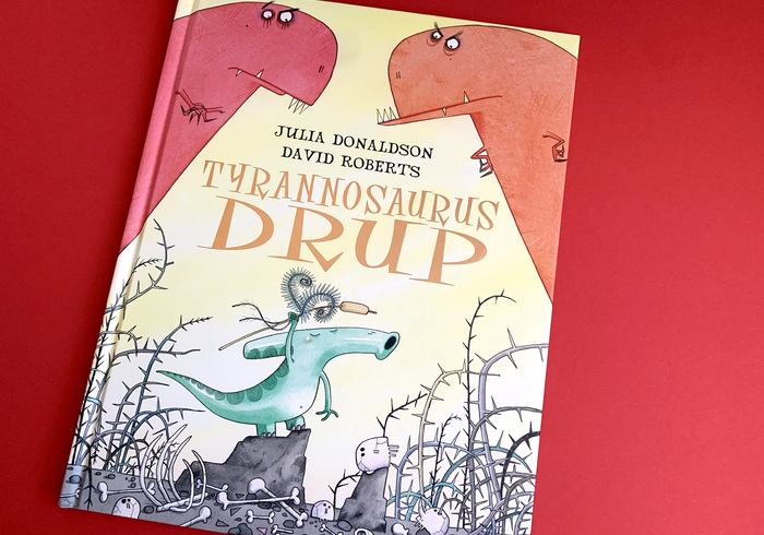 Tyrannosaurus drup sidepic