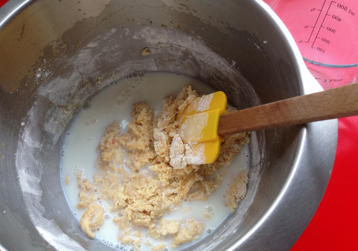Mini witte chocolade muffins 05