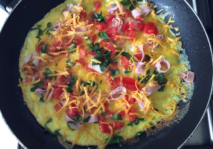 Sunday omelette 08