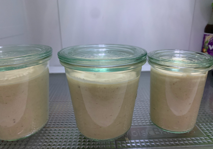 Bananen mousse 11