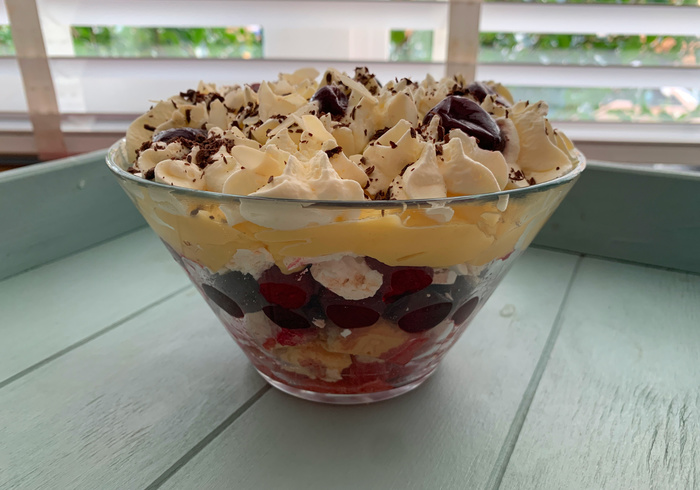 Kersen frambozen jubilee trifle homepage