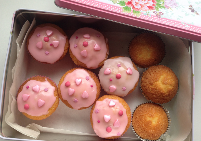 Fairy cakes home