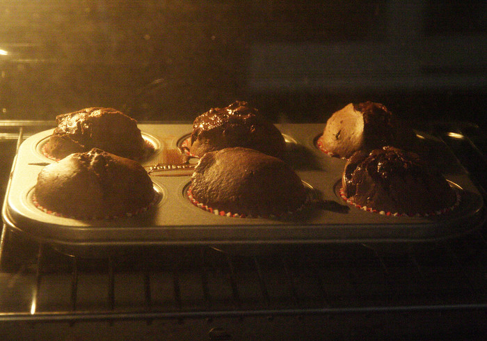 Choc muffins 06