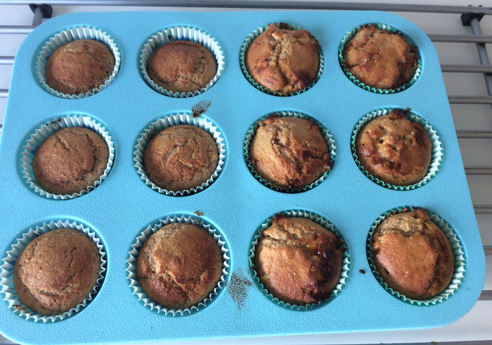 Banana muffins 08